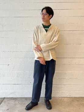 GLOSTER stylingさん(メンズ・183cm)の春コーディネート