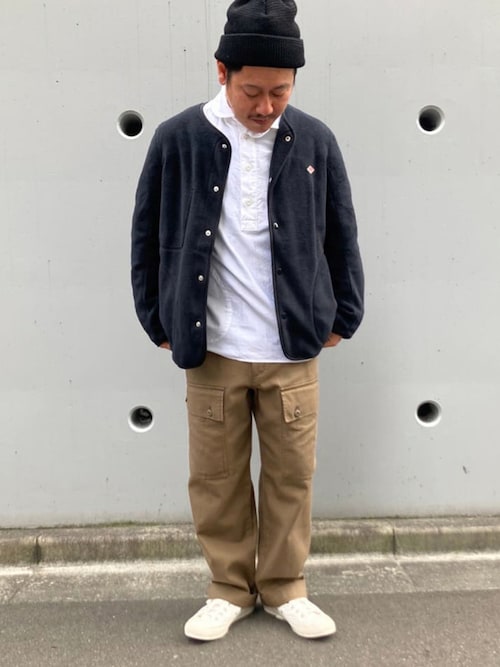 DANTON/ダントン】フリースカーディガン #JD-8939（カーディガン