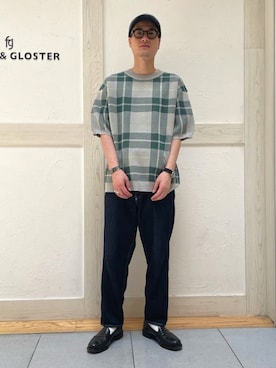 GLOSTER stylingさん（メンズ・173cm）の夏コーディネート