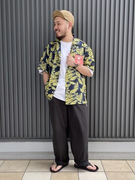 GLOSTER stylingさん（メンズ・170cm）の夏コーディネート