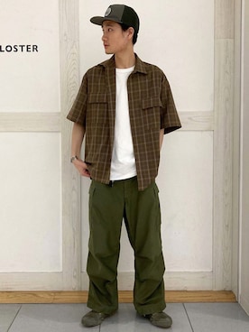 GLOSTER stylingさん（メンズ・174cm）の夏コーディネート