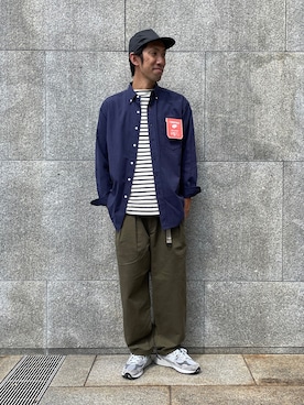 GLOSTER stylingさん（メンズ・186cm）の秋コーディネート