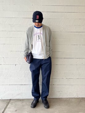 GLOSTER stylingさん（メンズ・183cm）の春コーディネート