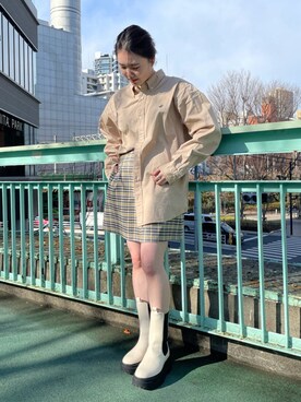 GLOSTER stylingさん（レディース・156cm）の冬コーディネート