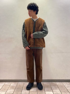 GLOSTER stylingさん（メンズ・178cm）の冬コーディネート