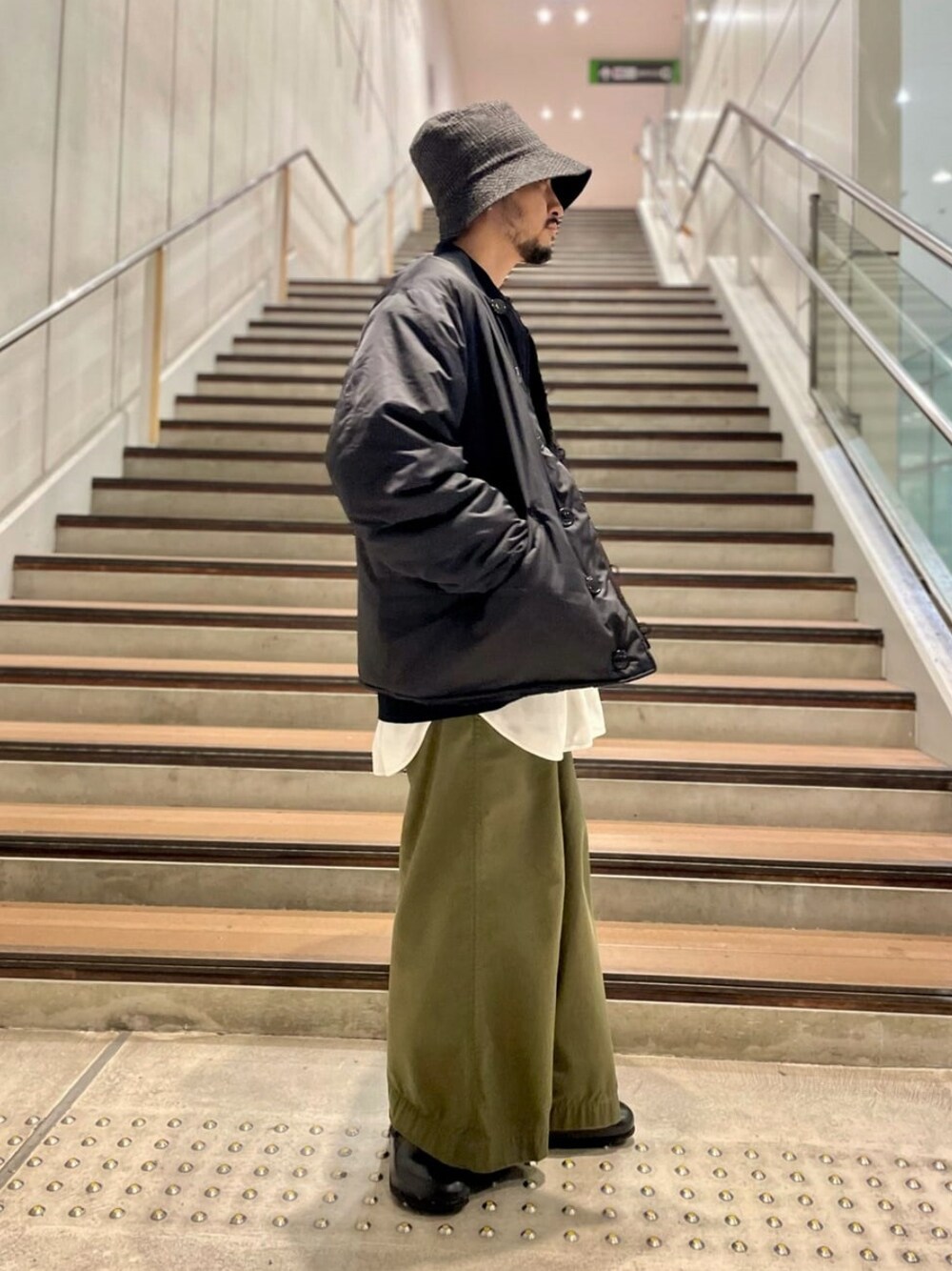 アーミーツイル　リバーシブルボアライナー ARMY TWILL／アーミーツイル】リバーシブル ボア