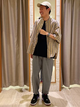 GLOSTER stylingさん（メンズ・183cm）の夏コーディネート