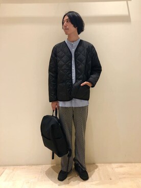 GLOSTER stylingさん（メンズ・183cm）の秋コーディネート