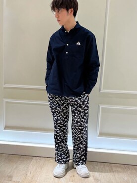 GLOSTER stylingさん(メンズ・170cm)の冬コーディネート