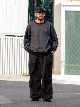 GLOSTER stylingさん（メンズ・170cm）の冬コーディネート