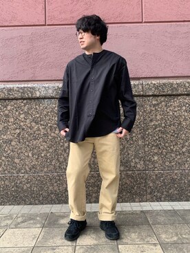 GLOSTER stylingさん（メンズ・170cm）の冬コーディネート