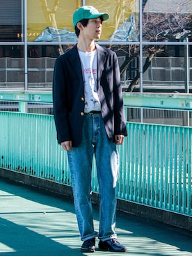 GLOSTER stylingさん（メンズ・170cm）の冬コーディネート