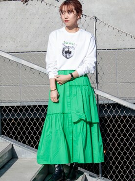 GLOSTER stylingさん（レディース・163cm）の冬コーディネート