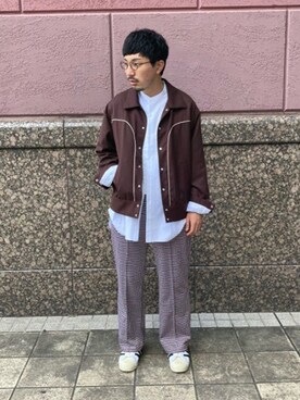 GLOSTER stylingさん（メンズ・170cm）の秋コーディネート