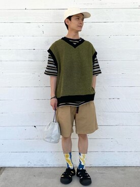 GLOSTER stylingさん（メンズ・170cm）の夏コーディネート