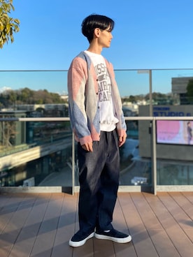 GLOSTER stylingさん（メンズ・170cm）の冬コーディネート