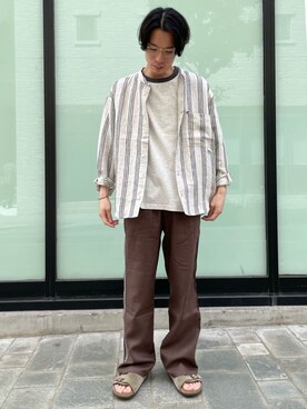 GLOSTER stylingさん(メンズ・168cm)の夏コーディネート