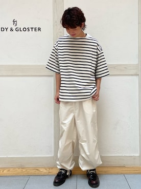GLOSTER stylingさん（メンズ・174cm）の夏コーディネート