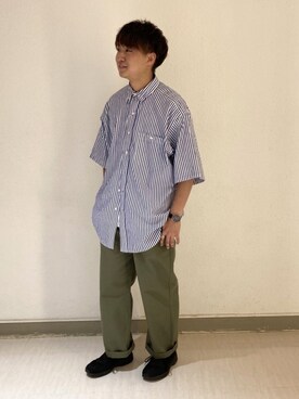 GLOSTER stylingさん(メンズ・172cm)の夏コーディネート