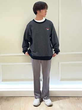 GLOSTER stylingさん（メンズ・170cm）の冬コーディネート