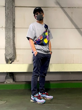 「LouisVuitton」｜「アイテム（その他）」を使った、LIFEさん（メンズ・170cm）の秋コーディネート
