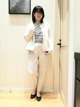 「DRESKIP（ドレスキップ）のアイテム（その他シューズ）」を使った、れーやんさん（レディース・167cm）の春コーディネート