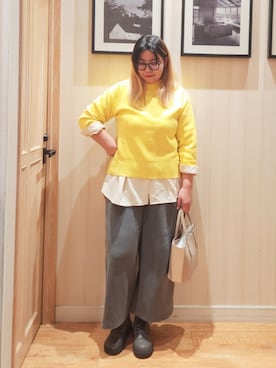 れーやんさん（レディース・168cm）の冬コーディネート