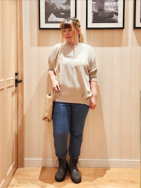 「SHOO・LA・RUE（シューラルー）のアイテム（ワンピース/ドレス）」を使った、れーやんさん（レディース・168cm）の秋コーディネート