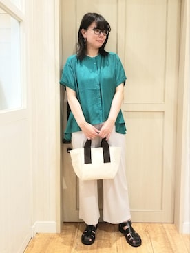 れーやんさん（レディース・167cm）の春コーディネート