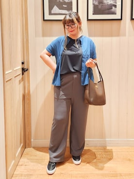 れーやんさん（レディース・168cm）の夏コーディネート