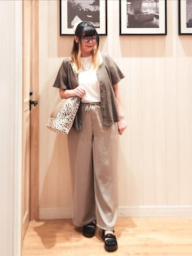 れーやんさん(レディース・168cm)の夏コーディネート