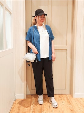 れーやんさん(レディース・167cm)の夏コーディネート