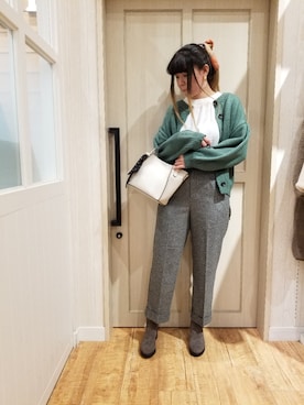 れーやんさん（レディース・167cm）の冬コーディネート