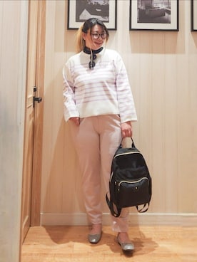 「SHOO・LA・RUE（シューラルー）のアイテム」を使った、れーやんさん（レディース・168cm）の春コーディネート