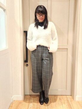 れーやんさん(レディース・167cm)の冬コーディネート