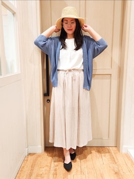 れーやんさん（レディース・167cm）の夏コーディネート