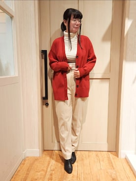 れーやんさん（レディース・167cm）の秋コーディネート