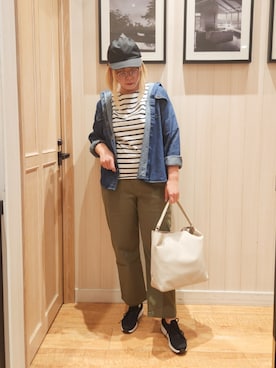 れーやんさん（レディース・167cm）の春コーディネート