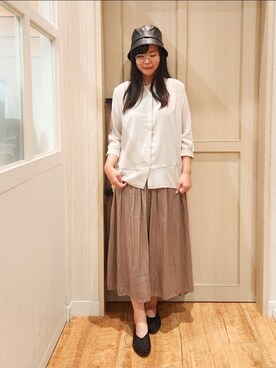 れーやんさん（レディース・167cm）の秋コーディネート