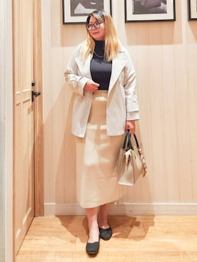 れーやんさん（レディース・168cm）の冬コーディネート