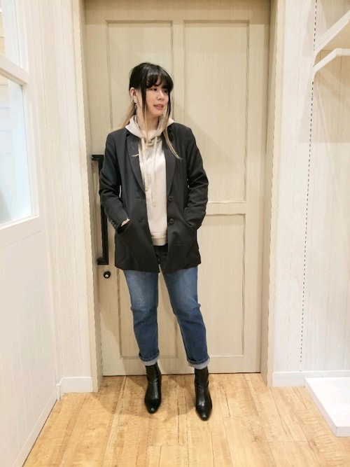 Shoo La Rueれーやんさんのテーラードジャケットを使ったコーディネート Zozotown