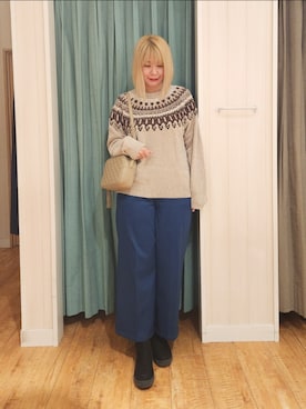 れーやんさん（レディース・167cm）の冬コーディネート