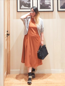 れーやんさん（レディース・168cm）の夏コーディネート