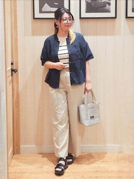 れーやんさん（レディース・168cm）の夏コーディネート
