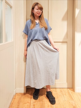 れーやんさん（レディース・167cm）の夏コーディネート