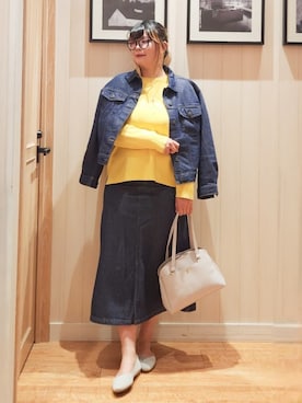 れーやんさん（レディース・168cm）の冬コーディネート