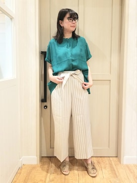 れーやんさん（レディース・167cm）の夏コーディネート