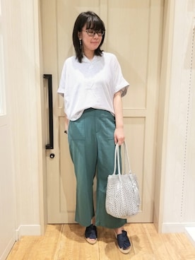 れーやんさん（レディース・167cm）の春コーディネート