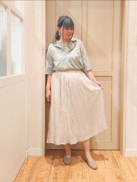 れーやんさん（レディース・167cm）の夏コーディネート