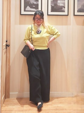 れーやんさん（レディース・168cm）の春コーディネート